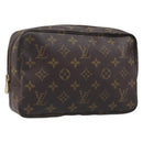 LOUIS VUITTON Monogram Trousse Toilette 23 Clutch Bag M47524 LV Auth 199431A-1