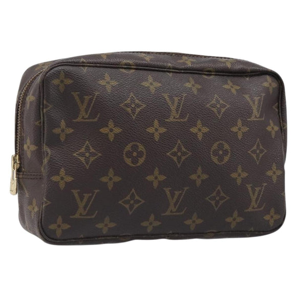 LOUIS VUITTON Monogram Trousse Toilette 23 Clutch Bag M47524 LV Auth 199431A
