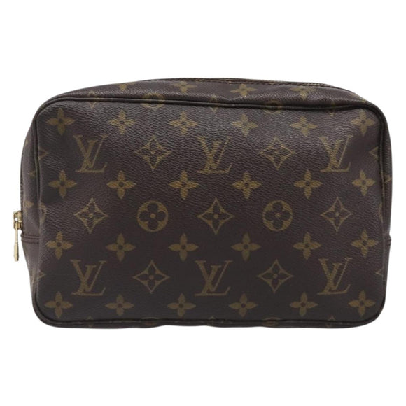 LOUIS VUITTON Monogram Trousse Toilette 23 Clutch Bag M47524 LV Auth 199431A