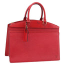 LOUIS VUITTON Epi Riviera Hand Bag Red M48187 LV Auth 199432-1