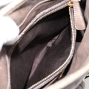 Miu Miu Matelasse Hand Bag Leather 2way Beige Gold Auth 199433V-25