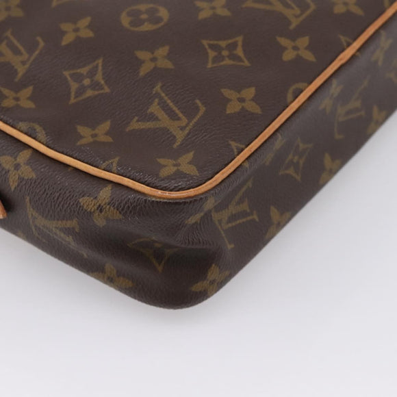 LOUIS VUITTON Monogram Compiegne 23 Clutch Bag M51847 LV Auth 199437