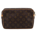 LOUIS VUITTON Monogram Compiegne 23 Clutch Bag M51847 LV Auth 199437-2