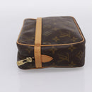 LOUIS VUITTON Monogram Compiegne 23 Clutch Bag M51847 LV Auth 199437-3