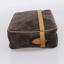 LOUIS VUITTON Monogram Compiegne 23 Clutch Bag M51847 LV Auth 199437-4