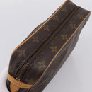 LOUIS VUITTON Monogram Compiegne 23 Clutch Bag M51847 LV Auth 199437-5