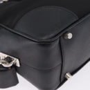 PRADA Hand Bag Nylon Black Silver Auth 199441V-15