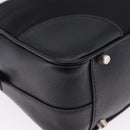 PRADA Hand Bag Nylon Black Silver Auth 199441V-17