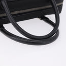 PRADA Hand Bag Nylon Black Silver Auth 199441V-7