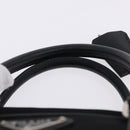PRADA Hand Bag Nylon Black Silver Auth 199441V-14