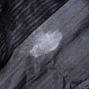 PRADA Tote Bag Leather Black Silver Auth 199442V-9