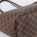 LOUIS VUITTON Damier Ebene Neverfull MM Tote Bag N51105 LV Auth 199447-17