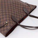 LOUIS VUITTON Damier Ebene Neverfull MM Tote Bag N51105 LV Auth 199447-6