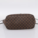 LOUIS VUITTON Damier Ebene Neverfull MM Tote Bag N51105 LV Auth 199447-5