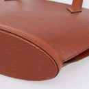 LOUIS VUITTON Epi Saint Jacques Shopping Bag Brown M52263 LV Auth 199450-10
