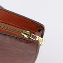 LOUIS VUITTON Epi Saint Jacques Shopping Bag Brown M52263 LV Auth 199450-14