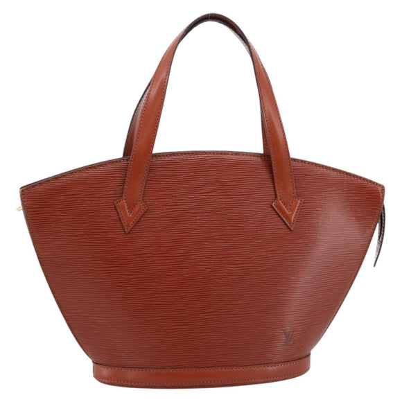 LOUIS VUITTON Epi Saint Jacques Shopping Bag Brown M52263 LV Auth 199450