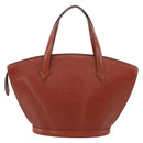 LOUIS VUITTON Epi Saint Jacques Shopping Bag Brown M52263 LV Auth 199450-3