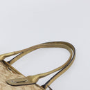 GUCCI GG Canvas Princi Tote Bag Beige Gold 163305 Auth 199454-8