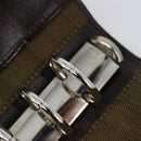 FENDI Zucca Canvas Day Planner Cover Brown Black Auth 199457-22