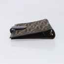 FENDI Zucca Canvas Day Planner Cover Brown Black Auth 199457-5