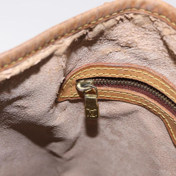 LOUIS VUITTON Monogram Bucket GM Shoulder Bag M42236 LV Auth 199458