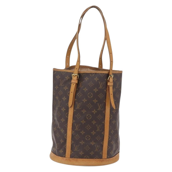 LOUIS VUITTON Monogram Bucket GM Shoulder Bag M42236 LV Auth 199458