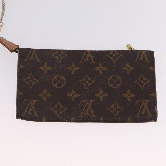 LOUIS VUITTON Monogram Bucket GM Shoulder Bag M42236 LV Auth 199458