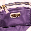Miu Miu Matelasse Hand Bag Leather 2way Pink Gold Auth 199464A-19