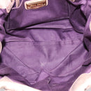 Miu Miu Matelasse Hand Bag Leather 2way Pink Gold Auth 199464A-11