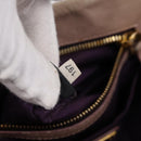 Miu Miu Matelasse Hand Bag Leather 2way Pink Gold Auth 199464A-12