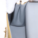 LOUIS VUITTON Monogram Vernis Spring Street Hand Bag Gris M91029 LV Auth 199465-26