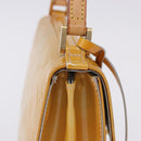 LOUIS VUITTON Monogram Vernis Spring Street Hand Bag Gris M91029 LV Auth 199465-6