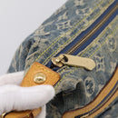LOUIS VUITTON Monogram Denim Buggy PM Shoulder Bag Blue M95049 LV Auth 199468V-9