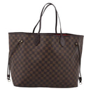 LOUIS VUITTON Damier Ebene Neverfull GM Tote Bag N51106 LV Auth 199470V-2