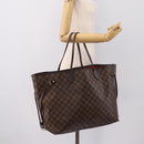 LOUIS VUITTON Damier Ebene Neverfull GM Tote Bag N51106 LV Auth 199470V-21