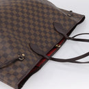 LOUIS VUITTON Damier Ebene Neverfull GM Tote Bag N51106 LV Auth 199470V-6