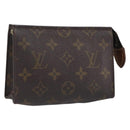 LOUIS VUITTON Monogram Poche Toilette 15 Pouch M47546 LV Auth 199473-1