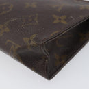 LOUIS VUITTON Monogram Poche Toilette 15 Pouch M47546 LV Auth 199473-15