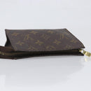 LOUIS VUITTON Monogram Poche Toilette 15 Pouch M47546 LV Auth 199473-5