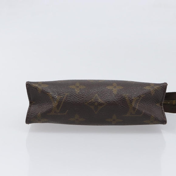 LOUIS VUITTON Monogram Poche Toilette 15 Pouch M47546 LV Auth 199473