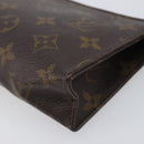 LOUIS VUITTON Monogram Poche Toilette 15 Pouch M47546 LV Auth 199473-7