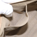 FENDI Zucchino Canvas Accessory Pouch PVC Multicolor Gold Auth 199476V-22