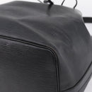 LOUIS VUITTON Epi Petit Noe Shoulder Bag Black M44102 LV Auth 199478-9
