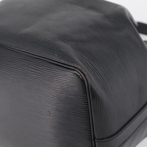 LOUIS VUITTON Epi Petit Noe Shoulder Bag Black M44102 LV Auth 199478