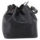 LOUIS VUITTON Epi Petit Noe Shoulder Bag Black M44102 LV Auth 199478-2