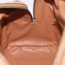 CELINE Macadam Canvas Hand Bag PVC Leather 2way Brown Gold Auth 199479V-21