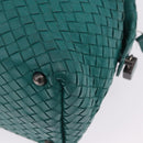 BOTTEGA VENETA INTRECCIATO Hand Bag Leather Green 173398 Auth 199486V-16