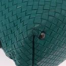 BOTTEGA VENETA INTRECCIATO Hand Bag Leather Green 173398 Auth 199486V-17