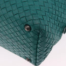 BOTTEGA VENETA INTRECCIATO Hand Bag Leather Green 173398 Auth 199486V-8